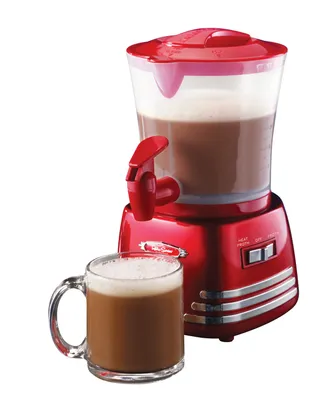 Nostalgia Retro 32-Ounce Hot Chocolate Maker And Dispenser