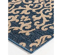 Closeout! Km Home Temptation Indoor/Outdoor 6'7" x 9'6" Area Rug