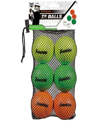 Franklin Sports Youth Lacrosse Balls - 6 Pack