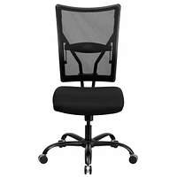 Hercules Series Big & Tall 400 Lb. Rated Black Mesh Executive Swivel Chair