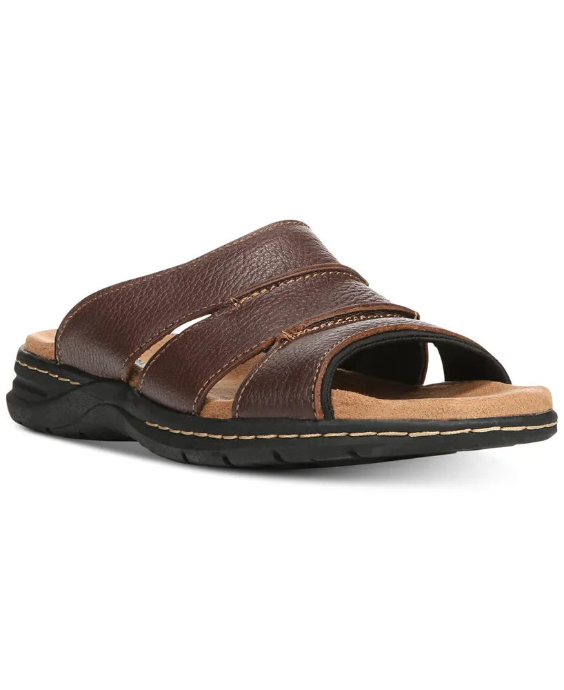 Dr. Scholl's Men's Gordon Leather Slides