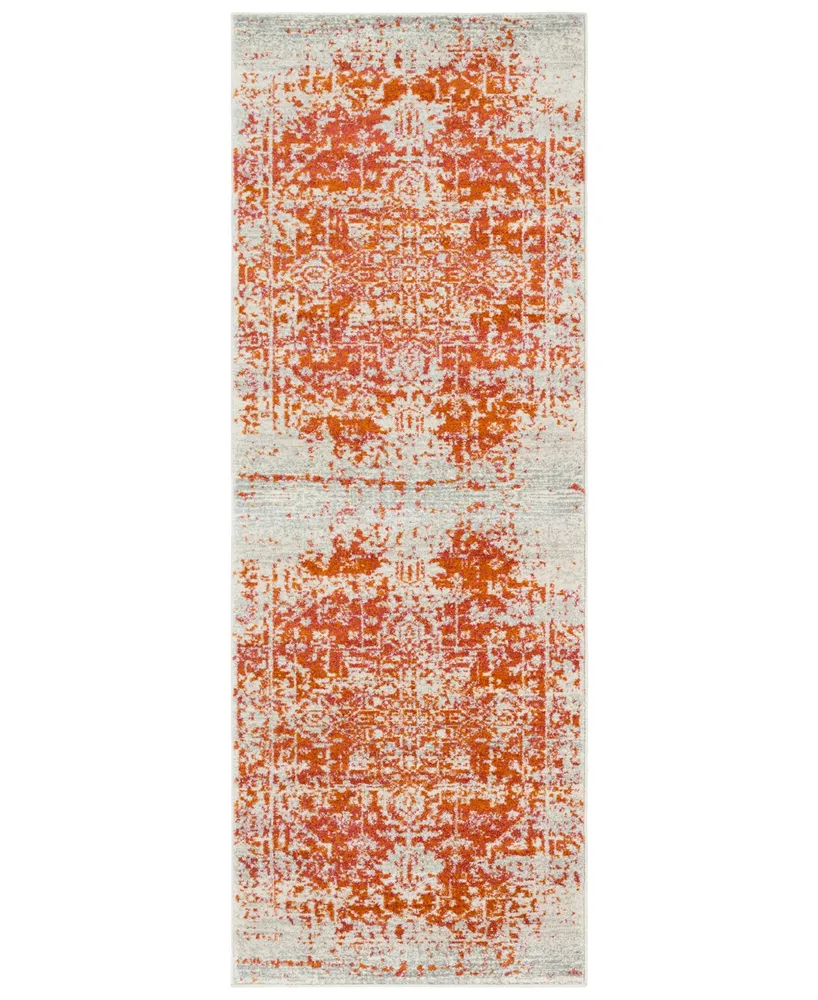 Livabliss Harput Hap-1019 Burnt Orange 2'7" x 7'3" Area Rug