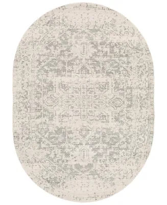 Surya Harput Hap-102 Gray 6'7" x 9' Oval Area Rug