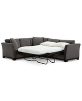 Elliot Ii 108" Fabric 2-Pc. Sleeper Sofa Sectional, Created for Macy's