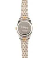 Disney Mickey Mouse Men's Two Tone Silver and Gold Alloy Watch