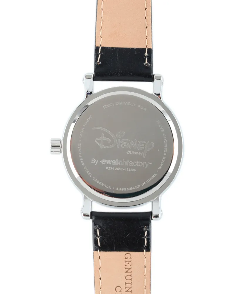 Disney Mickey Mouse & Minnie Mouse Women's Shiny Silver Vintage Alloy Watch