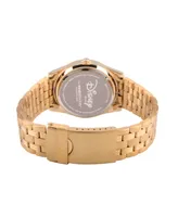 Disney Minnie Mouse Women's Gold Alloy Glitz Watch