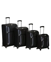 Rockland Impact 4-Pc. Softside Luggage Set