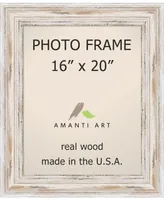 Amanti Art Alexandria Whitewash 16" X 20" Opening Wall Picture Photo Frame