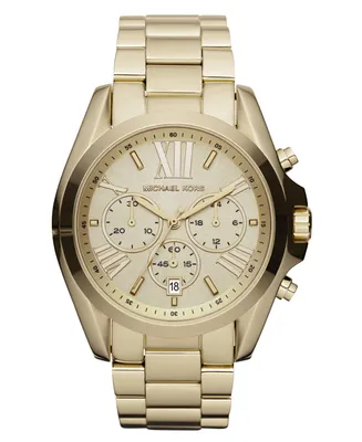 Michael Kors Unisex Chronograph Bradshaw Gold