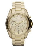 Michael Kors Unisex Chronograph Bradshaw Gold