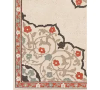 Closeout! Surya Alfresco Alf-9679 Burnt Orange 8'9" x 12'9" Area Rug, Indoor/Outdoor