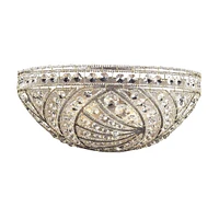 Renaissance Collection 2-Light Pocket Sconce in A Sunset Silver Finish
