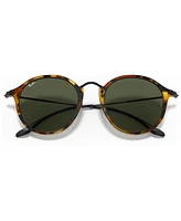 Ray-Ban Sunglasses, RB2447 Round Fleck