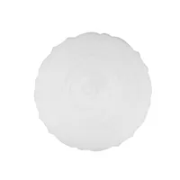 Jay Import American Atelier Alabaster White Charger Plate