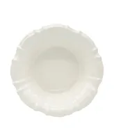 Euro Ceramica Chloe White Pasta Bowl