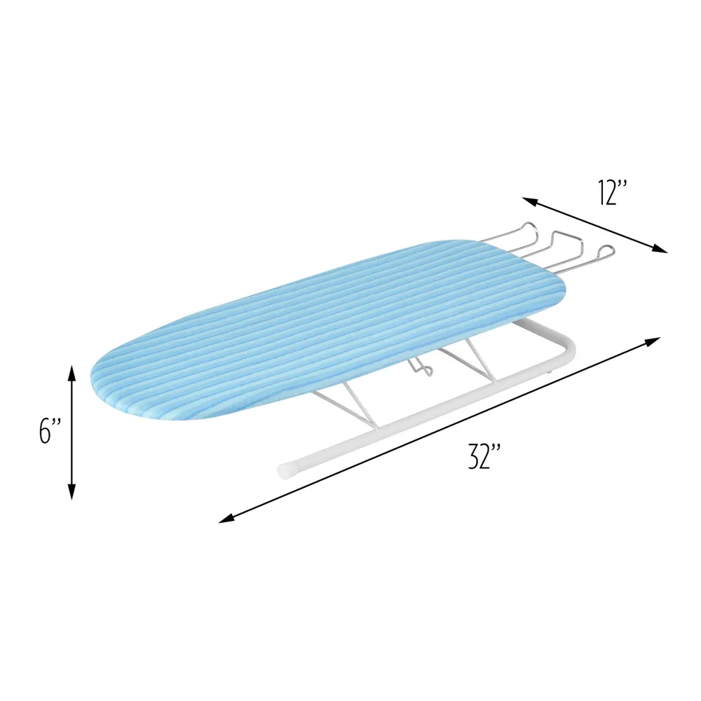 Honey Can Do Tabletop Ironing Board with Retractable Iron Rest