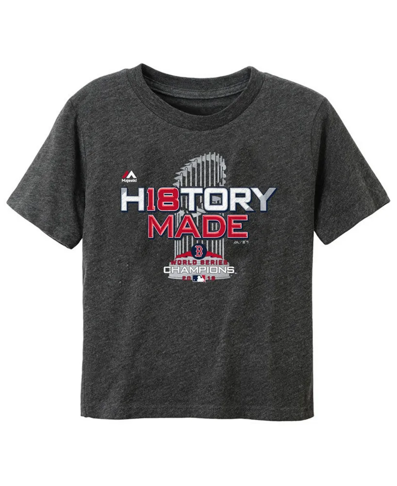 Majestic Boston Red Sox World Series Champs Bean Town 2018 t shirt Youth  Large