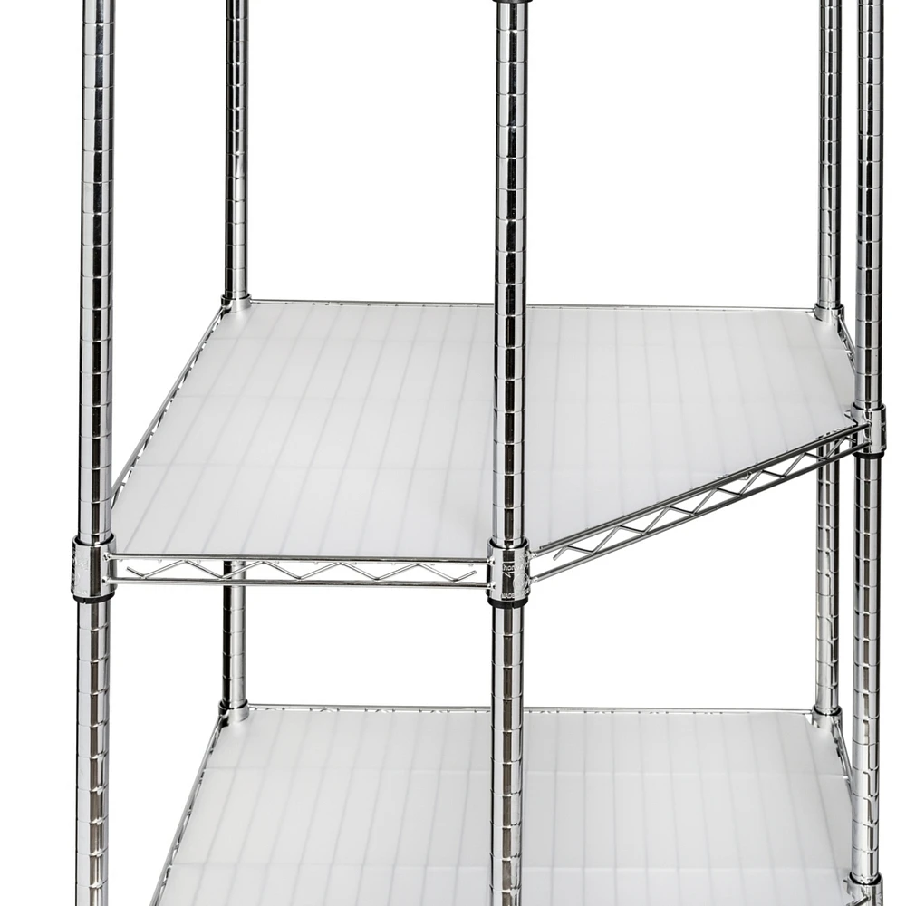 Honey Can Do 5-tier Corner Shelving Unit