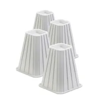 Honey Can Do 8" Square Bed Risers, Set of 4