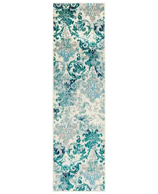 Surya Rugs Paramount Par-1102 Teal 2'2" x 7'6" Runner Area Rug