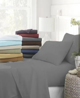 Style Simplified By The Home Collection 4 Piece Bed Sheet Sets