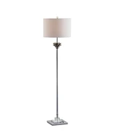 Jonathan Y Amelia Lotus Crystal or Metal Led Floor Lamp