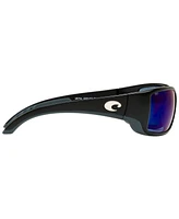 Costa Del Mar Polarized Sunglasses, Blackfin 06S000003 62P