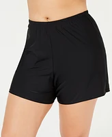 Island Escape Plus Swim Shorts, Created for Macy's