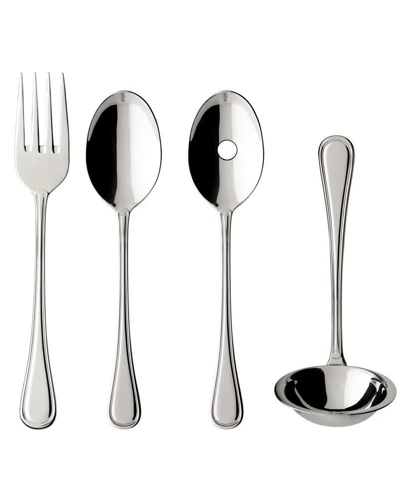 Villeroy & Boch Flatware 18/10, Merlemont 4 Piece Hostess Set