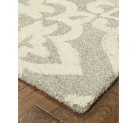 Oriental Weavers Craft 93004 Gray/Sand 2'6" x 8' Runner Area Rug