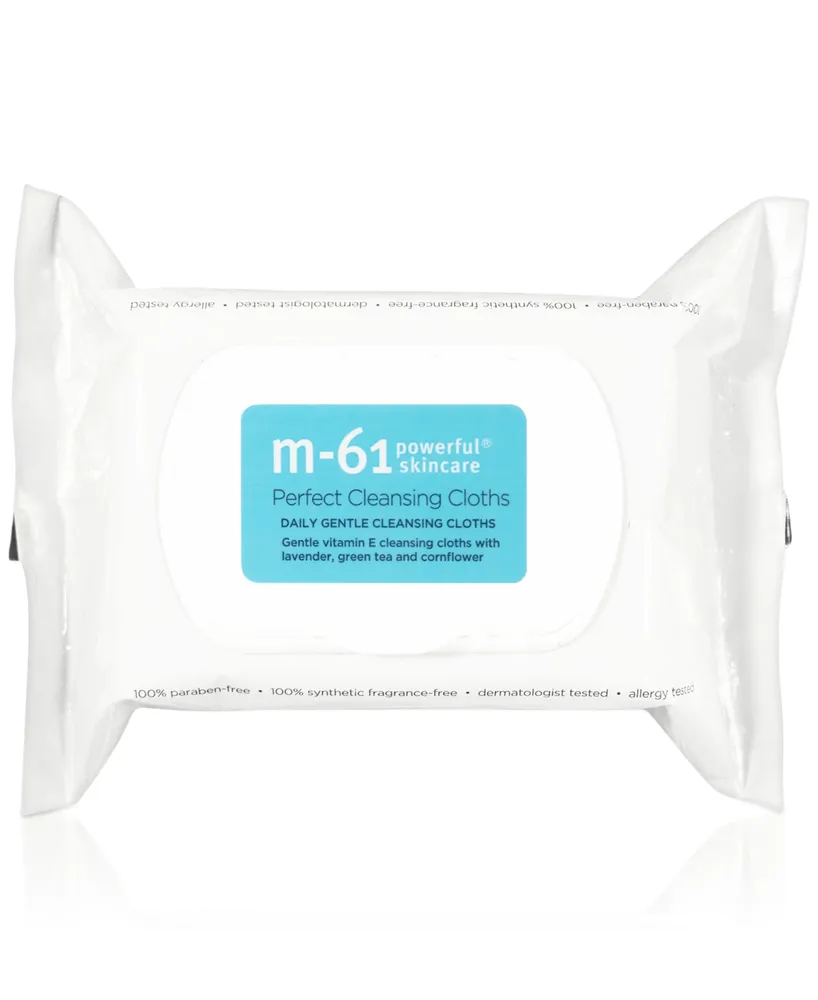 m-61 by Bluemercury Perfect Cleansing Cloths, 30-Pk.