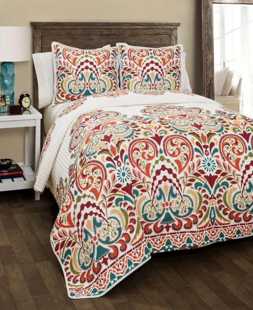 Laura Ashley Bramble Reversible Reversible Quilt Set