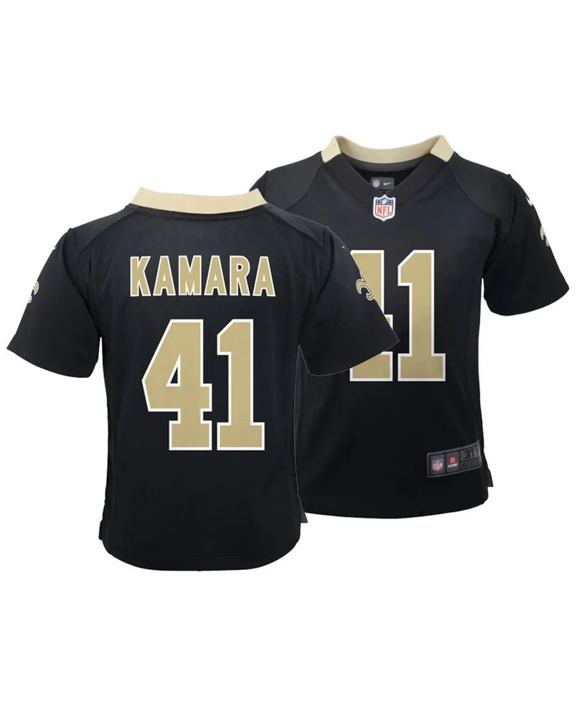 Youth Nike Alvin Kamara Gray New Orleans Saints Atmosphere Game Jersey