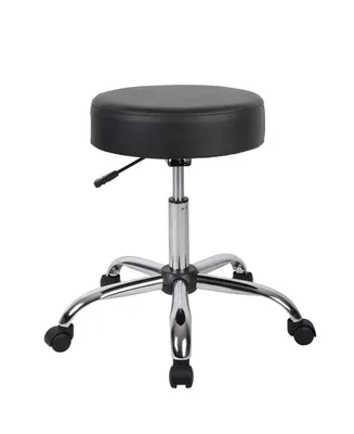 Boss Office Products Antimicrobial Upholstered Medical Stool