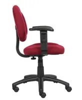 Boss Office Products Deluxe Posture Chair W/ Adjustable Arms