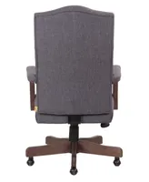 Boss Office Products Executive Linen Chair