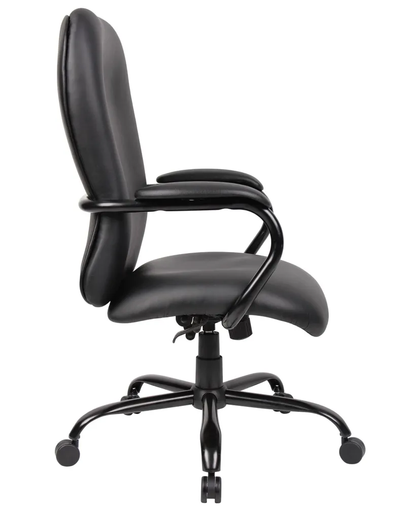 Boss Office Products Heavy Duty CaressoftPlus Chair, 400 lb. Capacity