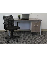 Boss Office Products Budget Mesh Task Chair W/ T-Arms