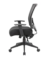 Boss Office Products Mesh Back 3-Paddle Task Chair