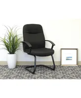 Boss Office Products Mid Back Fabric Guest Chair