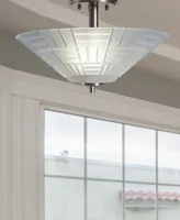 Dale Tiffany Houston Led Crystal Semi Flush Mount