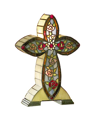 Dale Tiffany Flora Tiffany Cross Accent Lamp