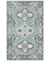 Surya Bonifate Bft-1000 Aqua 2' x 3' Area Rug