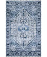 Justina Blakeney Cielo Cie-02 Ivory/Denim 5' x 7'6" Area Rug