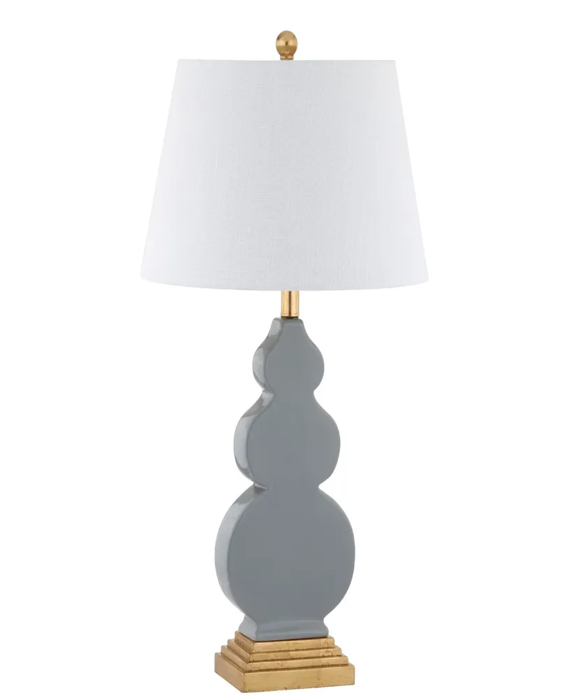 Jonathan Y Carter Led Table Lamp - Gray, Gold