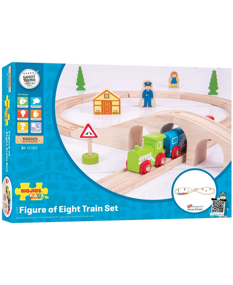 Bigjigs Rail Figure of Eight Train Set