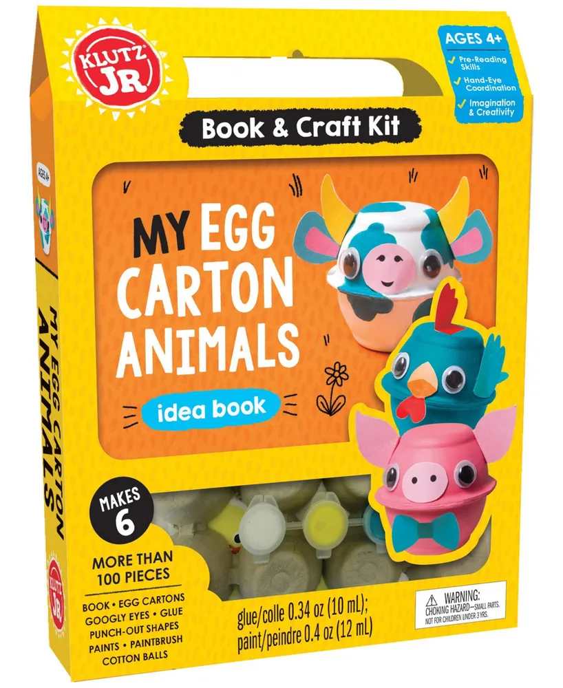 Klutz Jr. My Egg Carton Animals