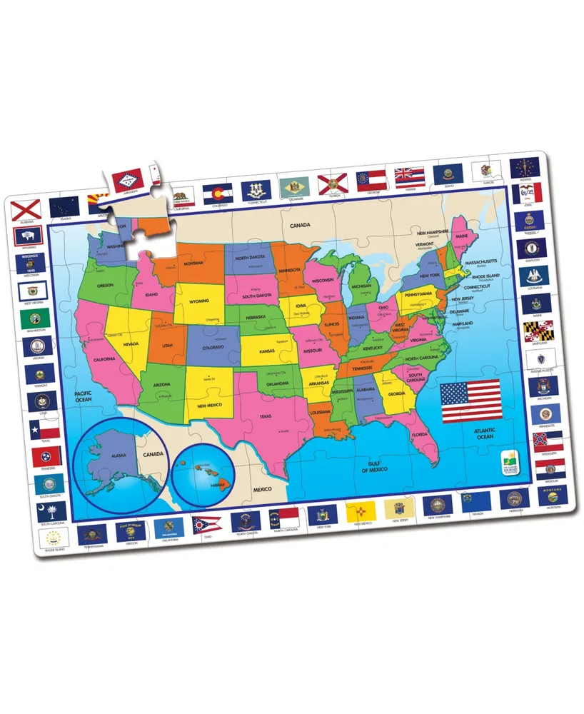Usa Map Jumbo Floor Puzzle