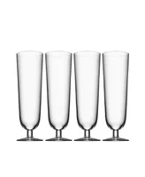 Orrefors Beer Pils Glasses, Set of 4